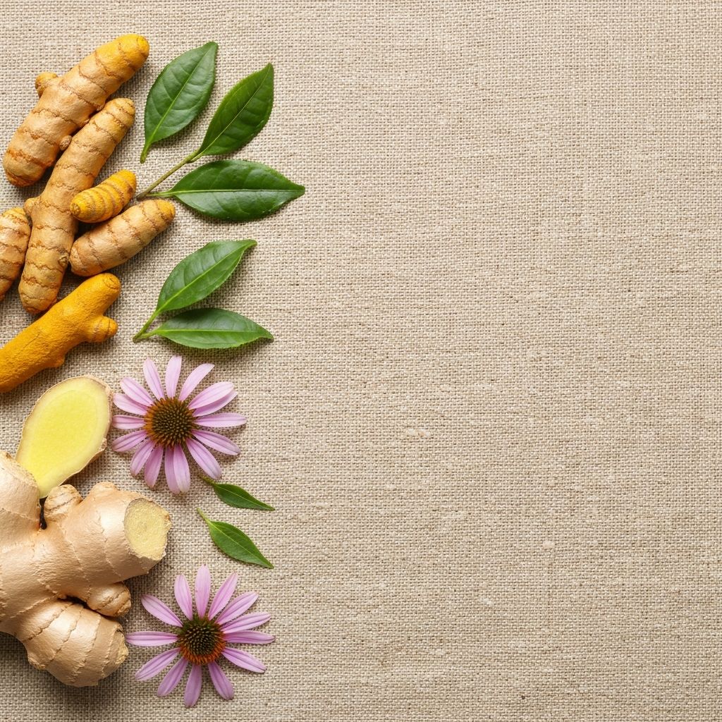 Suplemen herbal dari bahan-bahan alami